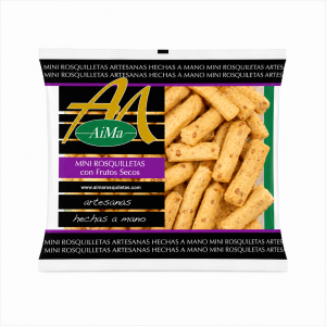 Aima Mini Rosquilletas Frutos Secos 120GR