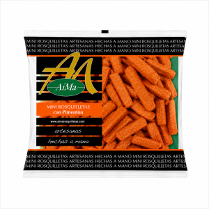 Aima Mini Rosquilletas Pimentón 120 GR